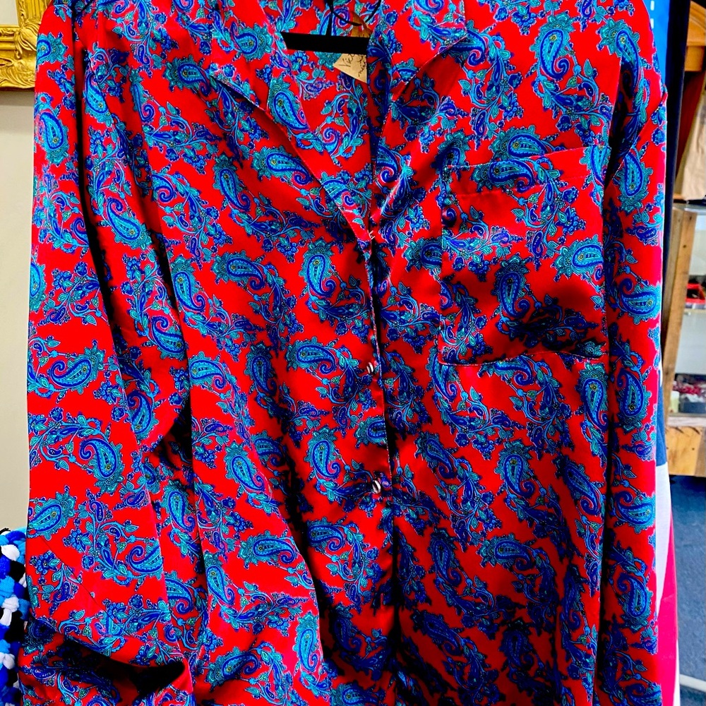 Ralph Lauren silky night shirt